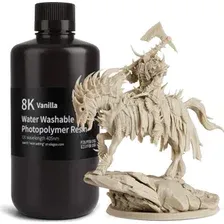 Фотополимерная смола для 3D-принтера Elegoo Water Washable 8K / 50.103.0141 (1кг, ваниль)