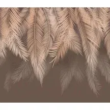 Фотообои листовые Citydecor Пальмовые листья (300x260, с оттенком бежевый)