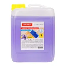 Чистящее средство для пола OfficeClean Proffesional Лаванда Антибактериальное / 310794 (5л)