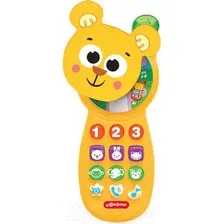 Развивающая игрушка Азбукварик Телефончик Мишутка / 3136