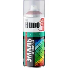 Эмаль Kudo универсальная Satin RAL 9003 0.52 л (белый)
