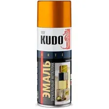 Эмаль Kudo Универсальная Металлик / KU-1033 (520мл, хром зеркальный)