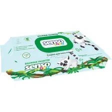 Салфетки влажные детские SENSO BABY с витамином Е 100 штук