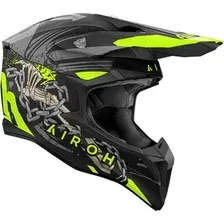 Мотошлем Airoh WRAAAP Darkness WRD31-S (S, матовый)