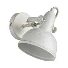 Бра Aitin-Pro НББ A677/1W (белый/золотая патина)