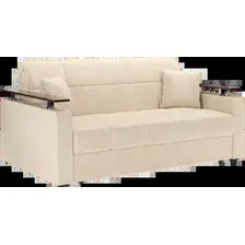Диван Мебель-АРС Аккордеон Бакли ППУ 120x200 (бархат бежевый Star Velvet 6 Light Beige)