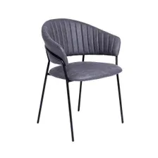 Стул AV 433 графитовая замша Kiprus 13/черный