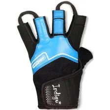 Перчатки для фитнеса Indigo SB-16-8128 (L, черный/синий)