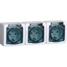 Розетка IEK Гермес Plus ERMP32-K03-16-54-EC