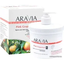 Крем Aravia Крем для тела Organic Pink Grapefruit увлажняющий лифтинговый 550 мл
