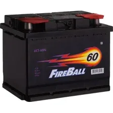 Автомобильный аккумулятор FireBall 6СТ-60 N (60 А·ч)