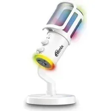 Микрофон Ritmix RDM-178, white
