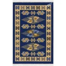 Ковер для жилой комнаты Shahintex Etno Icarpet 120x180 001 455412 (сапфир)