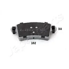 Тормозные колодки дисковые задняя ось JAPANPARTS PP-102AF