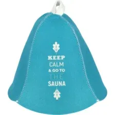 Шапка для бани Банные Штучки Keep calm 41494