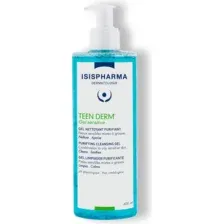 Гель для умывания ISISPHARMA Teen Derm Gel Sensitive очищающий для жирной и проблемной кожи 400 мл