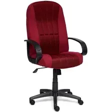 офисное компьютерное кресло Tetchair CH833 (ткань TW), бордовый