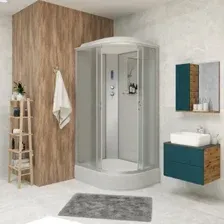 Душевая кабина Niagara NG-33084-14LP 100x80 (матовое стекло)