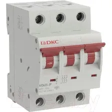 Выключатель автоматический DKC Yon Max MD63S 3P 16A C 4.5kA