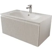 TERMINUS Тумба с умывальником Сицилия 80x38x45 с 1 ящиком SIC10801900301O (белый)