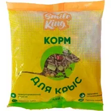 Корм для грызунов Smile King Для крыс / LKG-31 (450г)