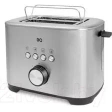 Тостер BQ T1010 (стальной/черный)