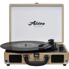 Виниловый проигрыватель Alive Audio Glam Latte