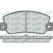 Тормозные колодки дисковые задняя ось LPR 05P095