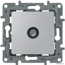 Розетка Legrand Etika 672463 (алюминий)