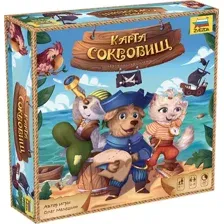 Настольная игра Звезда Карта сокровищ / 8435