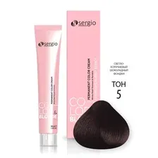 Крем-краска Sergio Professional Color&Blonde 5, шоколадный фондан, 100 мл