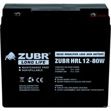 Аккумулятор для ИБП ZUBR HRL 12-80W