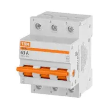 Выключатель нагрузки (мини-рубильник) ВН-32 3P 63A Home Use TDM SQ0211-0127