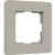 Рамка Werkel Split W0013067 (дымчатый/белый, Soft-Touch)