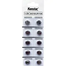 Батарейка Kenstar G10/LR1130/LR54/389A/189, 1.5V BL-10 (10 шт/уп)
