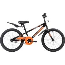 Детский велосипед Novatrack Juster 20 / 205JUSTER.BK23 (черный)