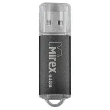 USB Flash Mirex UNIT BLACK 64GB (13600-FMUUND64)