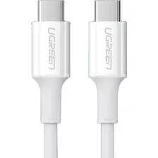Кабель Ugreen US300 60551 USB Type-C - USB Type-C (1 м, белый)