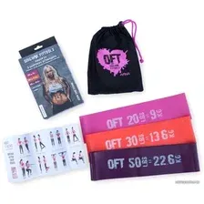 Набор фитнес резинок Original FitTools FT-75-AFINA (3шт)