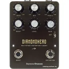 Гитарная педаль Seymour Duncan Diamondhead Distortion + Boost Pedal 11900-016