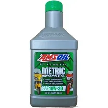 Моторное масло Amsoil Synthetic Metric Motorcycle Oil 10W-30 0.946л