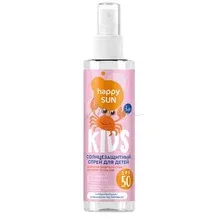 Спрей солнцезащитный Fito Косметик Happy Sun для детей SPF 50+ (190мл)