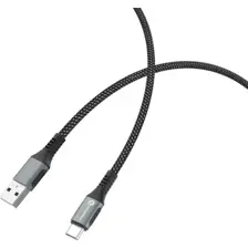 Кабель Atomic 30.394 USB Type-A - USB Type-C (1.2 м, черный)