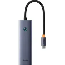 USB-хаб Baseus UltraJoy Series 4 BS-OH158 / B0005280A813-03 (серый)