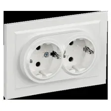 Розетка IEK Brite BR-R24-16-K01-F-PRO (белый)