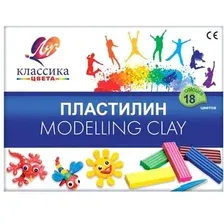 Пластилин Луч Классика 20С 1330-08 (18 цв)