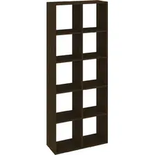 Стеллаж Кортекс-мебель Дельта-10 км.02539 71x175 (венге)