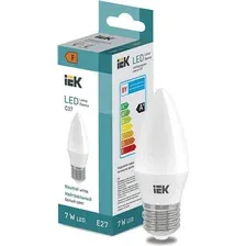 Лампа IEK Свеча-C37 7 Вт 600lm 4000K E27 / LL-I-C37-7-230-40-E27