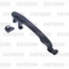 Ручка двери наружн передн задн левправ Renault Clio 13-18 Fluence 09-C Megane 09-16 Scenic 09-16 текстурн черн PATRON P20-1488