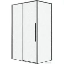 Душевой уголок Grossman Galaxy 140x90x195 120.K33.01.1490.21.02 (черный матовый/шиншилла стекло)